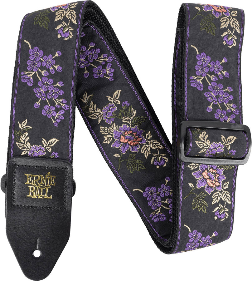 ERNIE BALL Sangle Jacquard Lavender Blossom