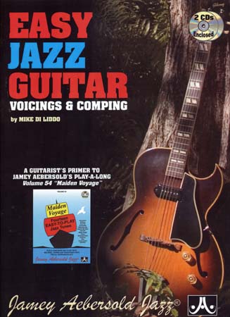 AEBERSOLD EASY JAZZ GUITAR VOICING & COMPING MIKE DI LIDDO + 2 CD
