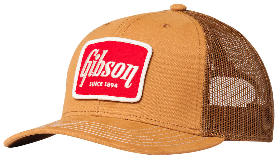 GIBSON ACCESSORIES Canvas Trucker Tan