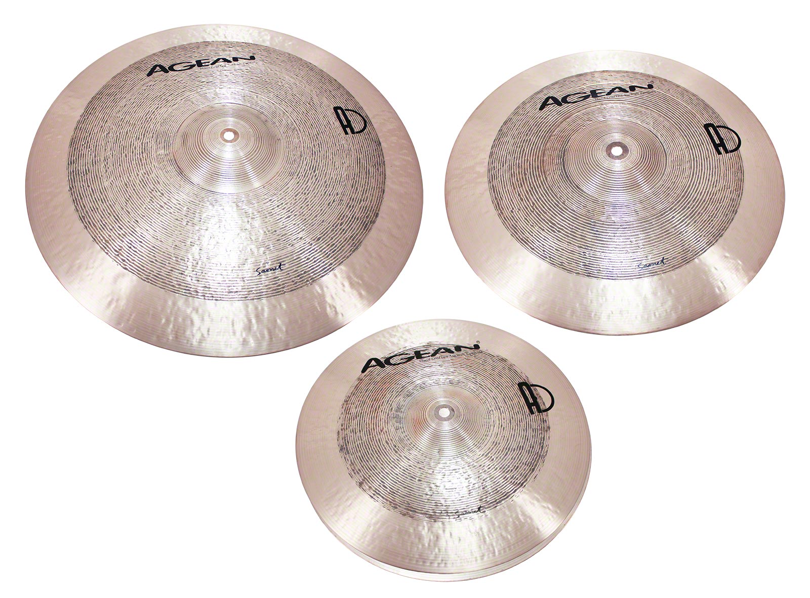 AGEAN SET 3 CYMBALES SAMET 14-16-20 - BRONZE B20