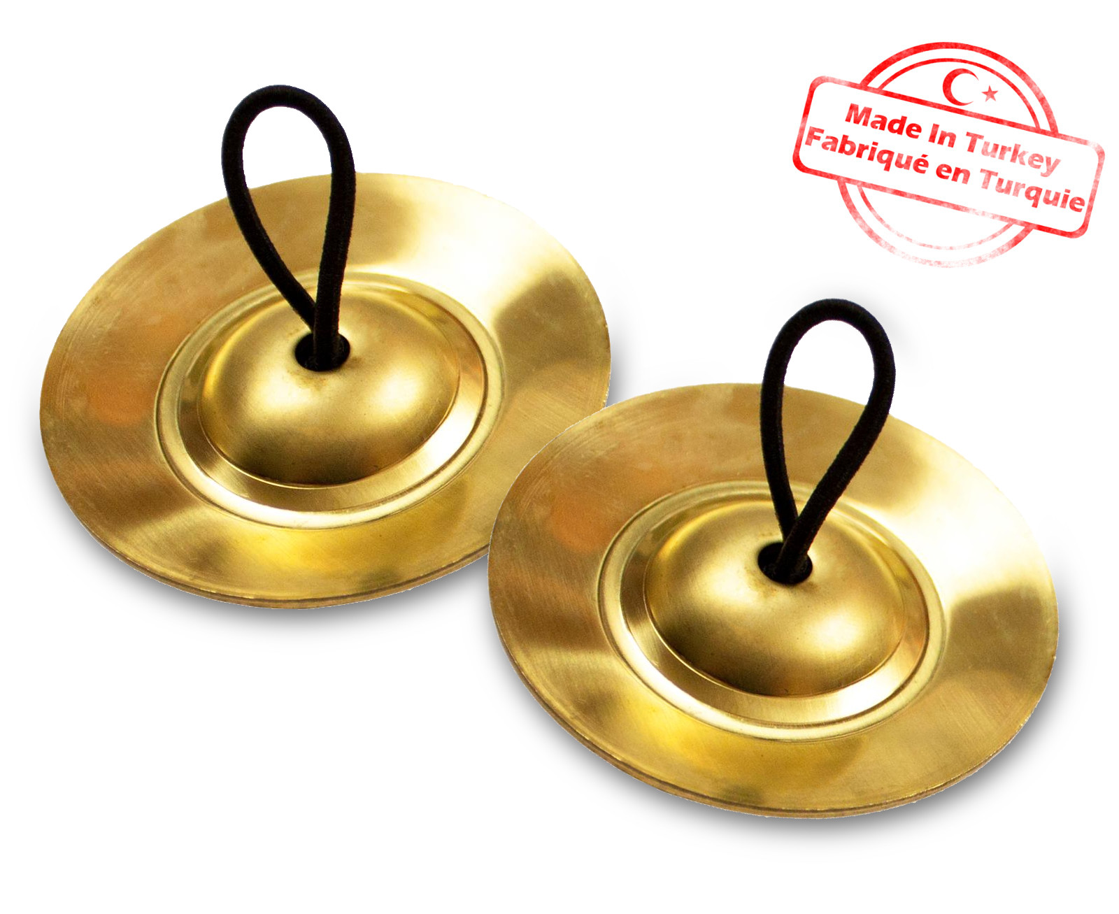 AGEAN FIRST LINE ZILLS FINGER CYMBALS BRONZE 48 MM (PAIR)