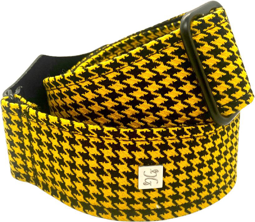 GET'M GET'M FLY HOUNDS TOOTH YELLOW