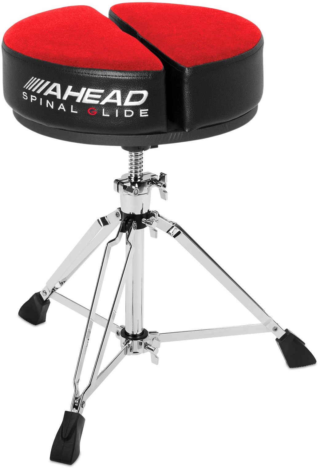 AHEAD SPG-ARTR Siège Batterie Spinal-G Rond Rouge - Embase 3 Pieds