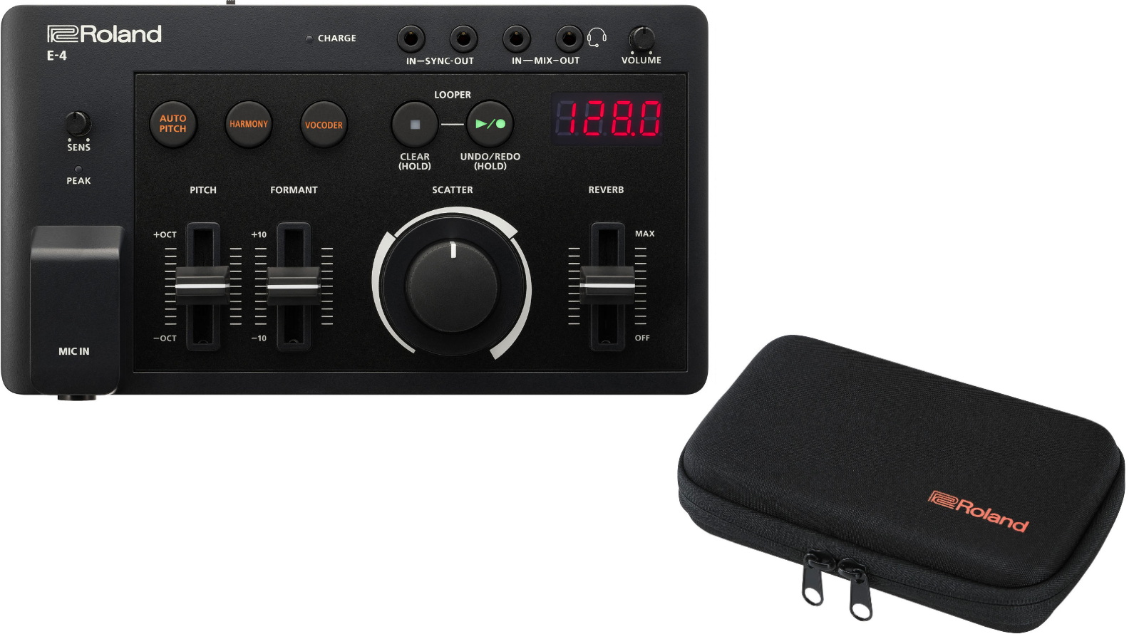 ROLAND Aira Compact E-4 Voice Tweaker + Etui dédié
