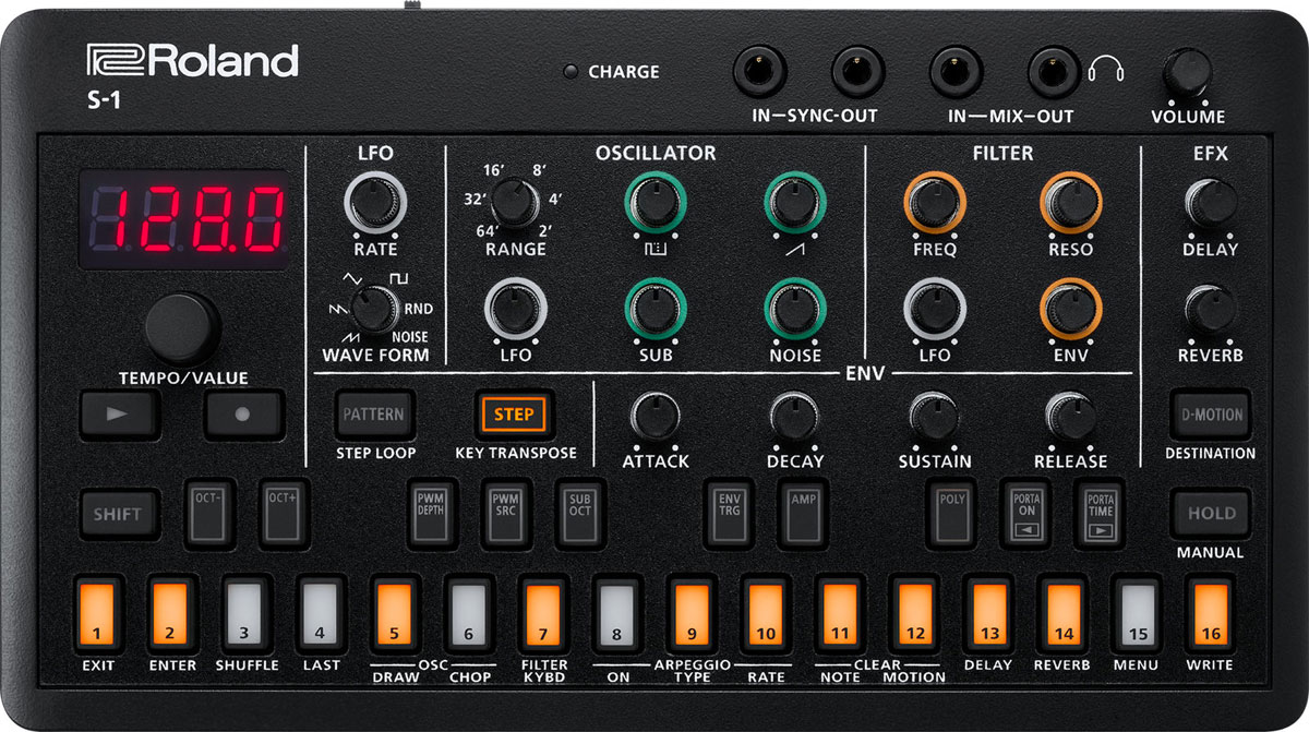 ROLAND AIRA COMPACT S-1 TWEAK SYNTH