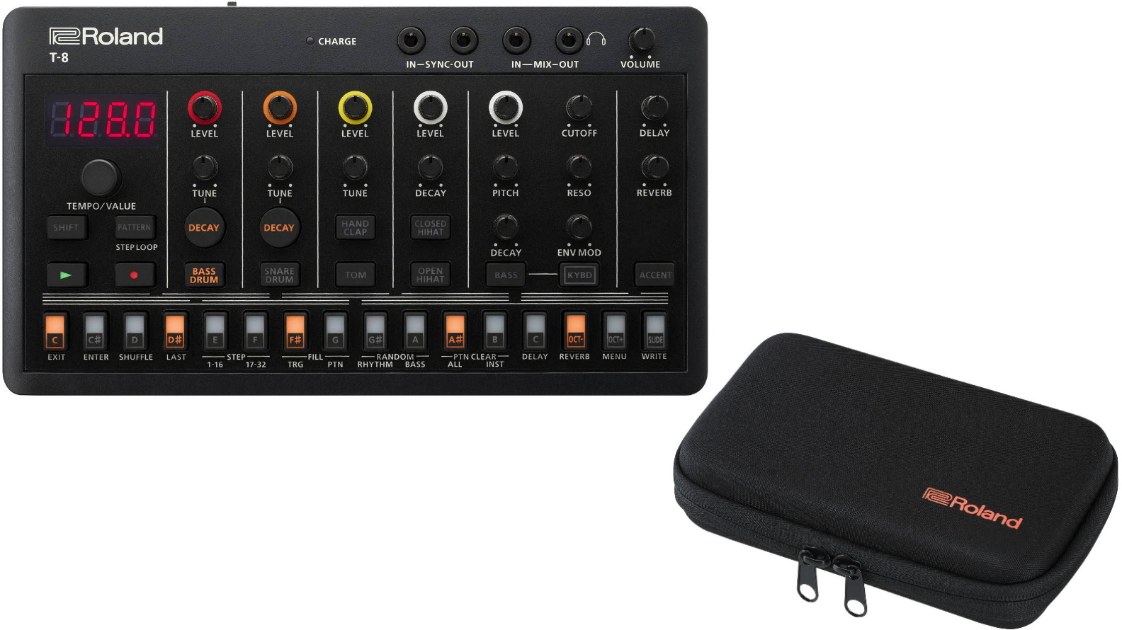 ROLAND AIRA COMPACT T-8 BEAT MACHINE + Softcase