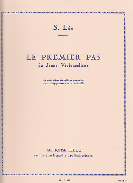 LEDUC Lee Sebastian - Le Premier Pas Du Jeune Violoncelliste