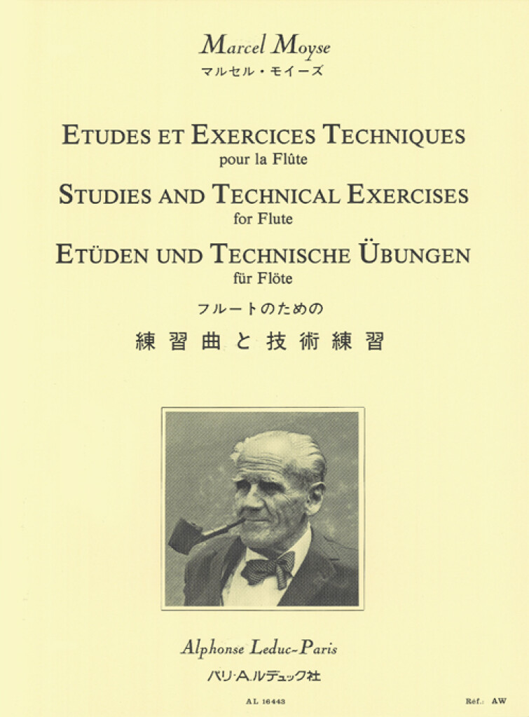 LEDUC MOYSE MARCEL - ETUDES ET EXERCICES TECHNIQUES POUR LA FLUTE 