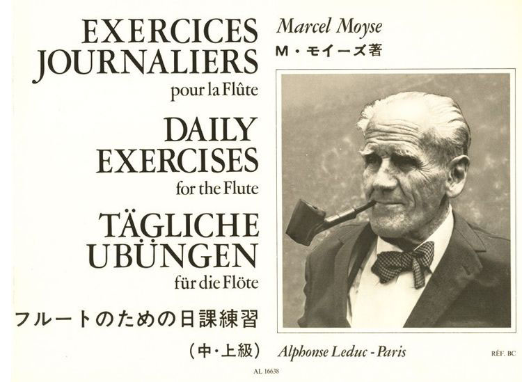 LEDUC MOYSE M. - EXERCICES JOURNALIERS - FLUTE TRAVERSIERE 
