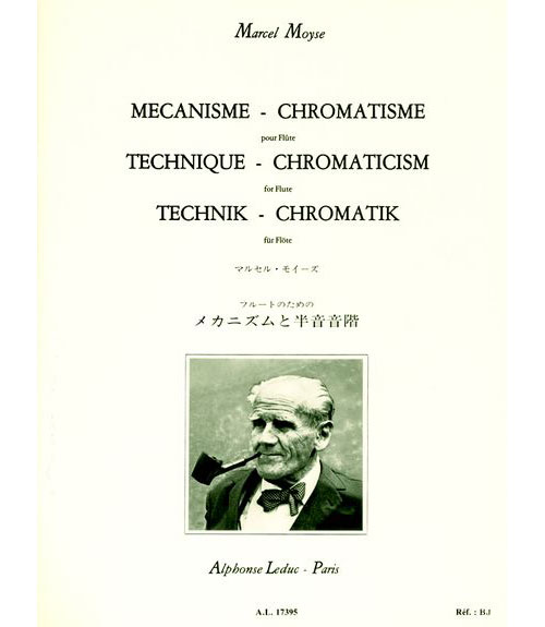 LEDUC Moyse Marcel - MECANISME-chromatisme - Flute