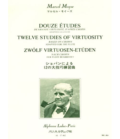 LEDUC MOYSE MARCEL - 12 ETUDES DE GRANDE VIRTUOSITE D'APRES CHOPIN