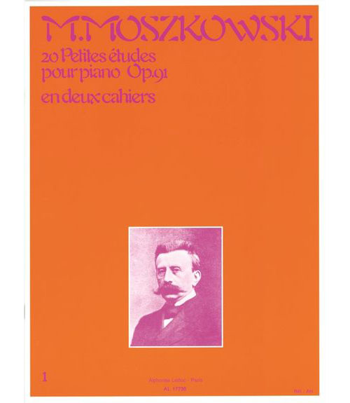 LEDUC MOSZKOWSKI - 20 PETITES ETUDES OP.91 VOL.1