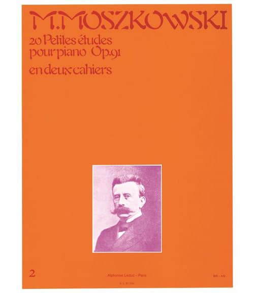 LEDUC MOSZKOWSKI - 20 PETITES ETUDES OP.91 VOL.2