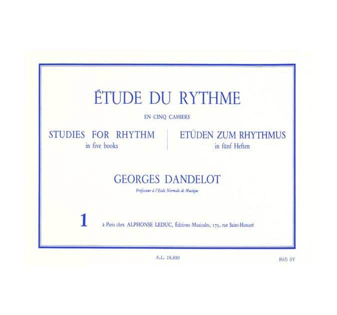 LEDUC DANDELOT GEORGES - ETUDE DU RYTHME VOL.1