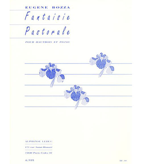 LEDUC BOZZA EUGENE - FANTAISIE PASTORALE - HAUTBOIS & PIANO