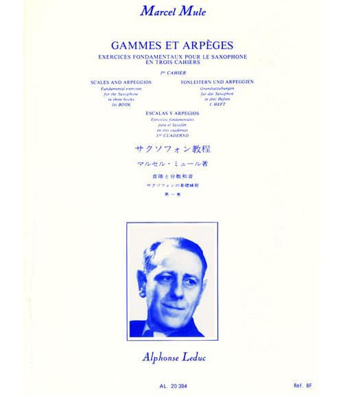 LEDUC MULE M. - GAMMES ET ARPEGES VOL.1 - SAXOPHONE 