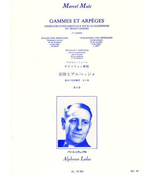 LEDUC MULE M. - GAMMES ET ARPEGES VOL.2 - SAXOPHONE