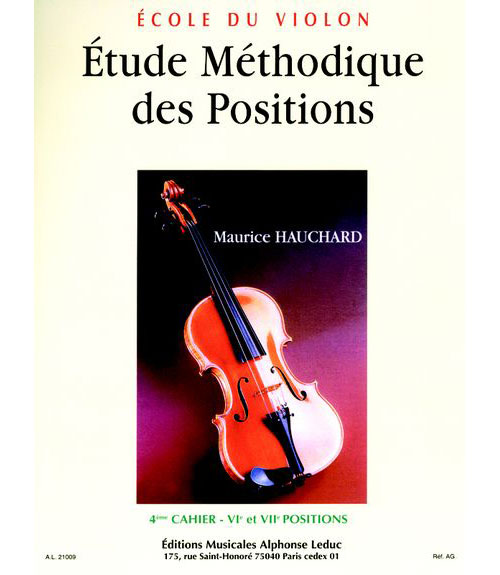 LEDUC Hauchard Maurice - Etude Methodique Des Positions Vol.4