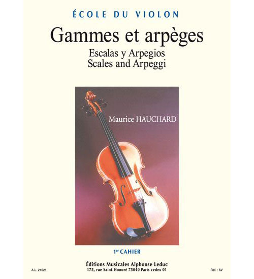 LEDUC HAUCHARD MAURICE - GAMMES ET ARPEGES VOL.1
