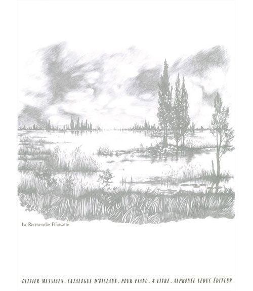 LEDUC MESSIAEN OLIVIER - CATALOGUE D'OISEAUX VOL.4 - PIANO
