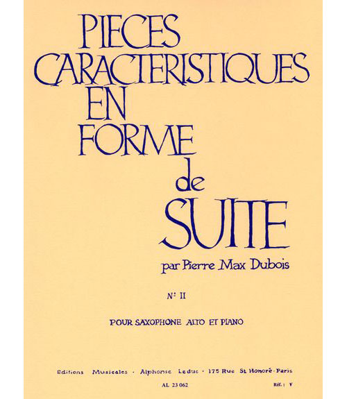 LEDUC DUBOIS PIERRE MAX - A LA RUSSE (PIECES EN FORME DE SUITE N°2)