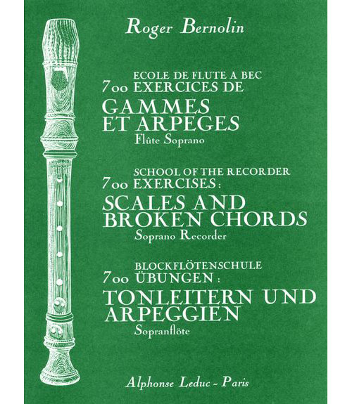 LEDUC Bernolin R. - Ecole De Flûte À Bec Soprano