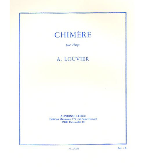 LEDUC LOUVIER ALAIN - LOUVIER - CHIMERE