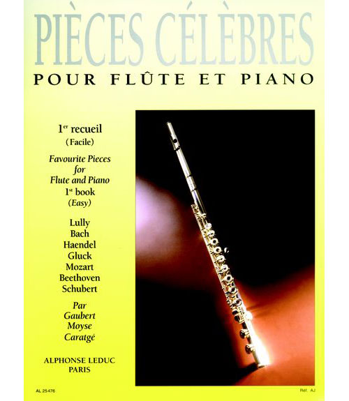 LEDUC PIECES CELEBRES VOL.1 - FLUTE & PIANO