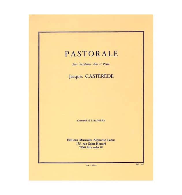 LEDUC CASTEREDE JACQUES - PASTORALE - SAXOPHONE & PIANO