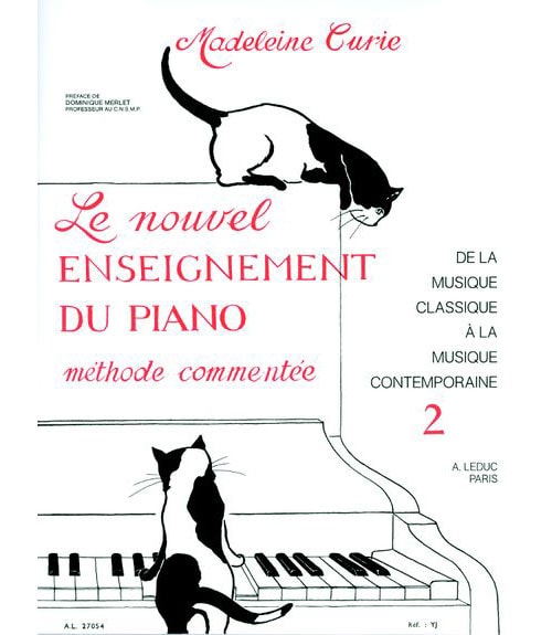 LEDUC CURIE - LE NOUVEL ENSEIGNEMENT DU PIANO VOL.2