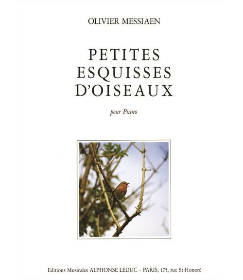 LEDUC MESSIAEN O. - PETITES ESQUISSES D'OISEAUX - PIANO