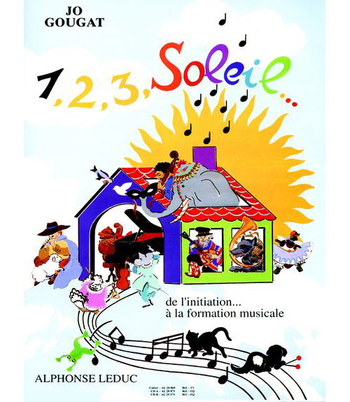 LEDUC JO GOUGAT - 1, 2, 3, SOLEIL VOL.1 (+CD) 
