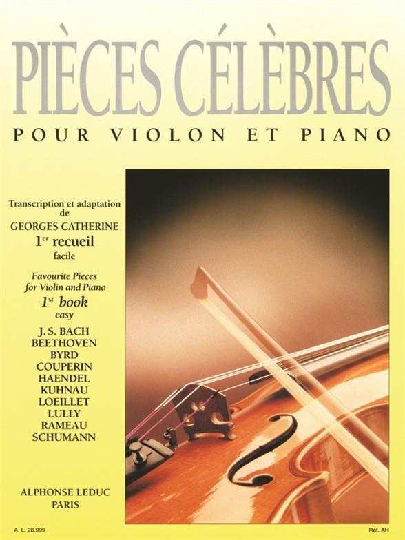 LEDUC CATHERINE GEORGES - PIECES CLASSIQUES VOL.1 - VIOLON & PIANO
