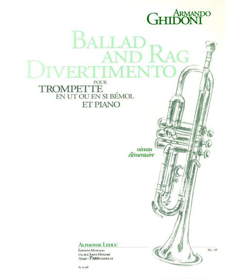 LEDUC Ghidoni Armando - Ballad And Rag Divertimento