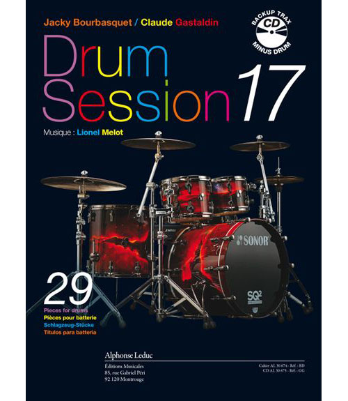 LEDUC Bourbasquet/gastaldin - Drum Session Vol.17 + CD
