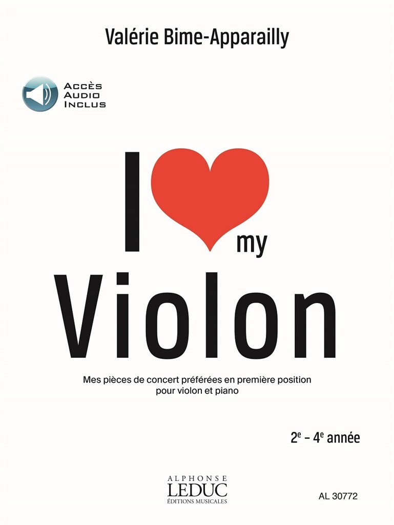 LEDUC I LOVE MY VIOLON