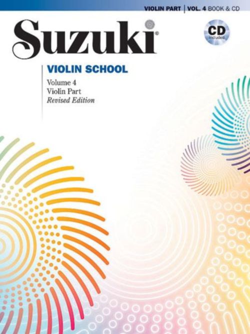 ALFRED PUBLISHING Suzuki Violin School Vol.4 + CD