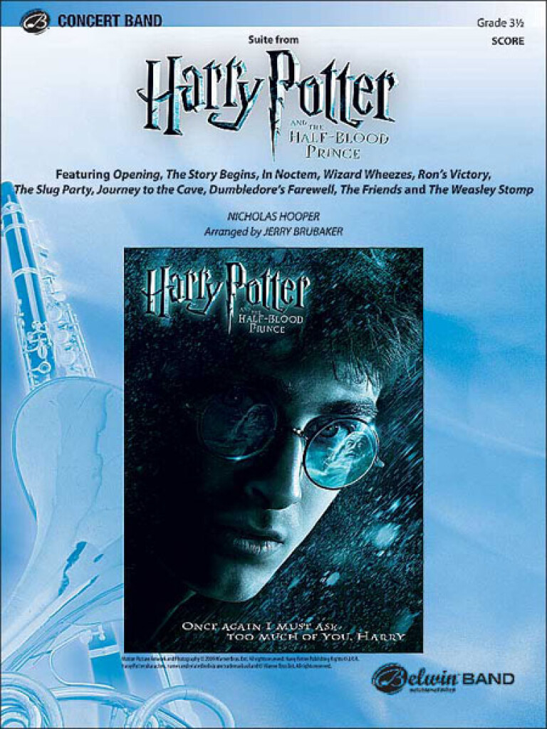 ALFRED PUBLISHING WILLIAMS JOHN - HARRY POTTER AND THE HALF-BLOOD PRINCE - SYMPHONIC WIND BAND 