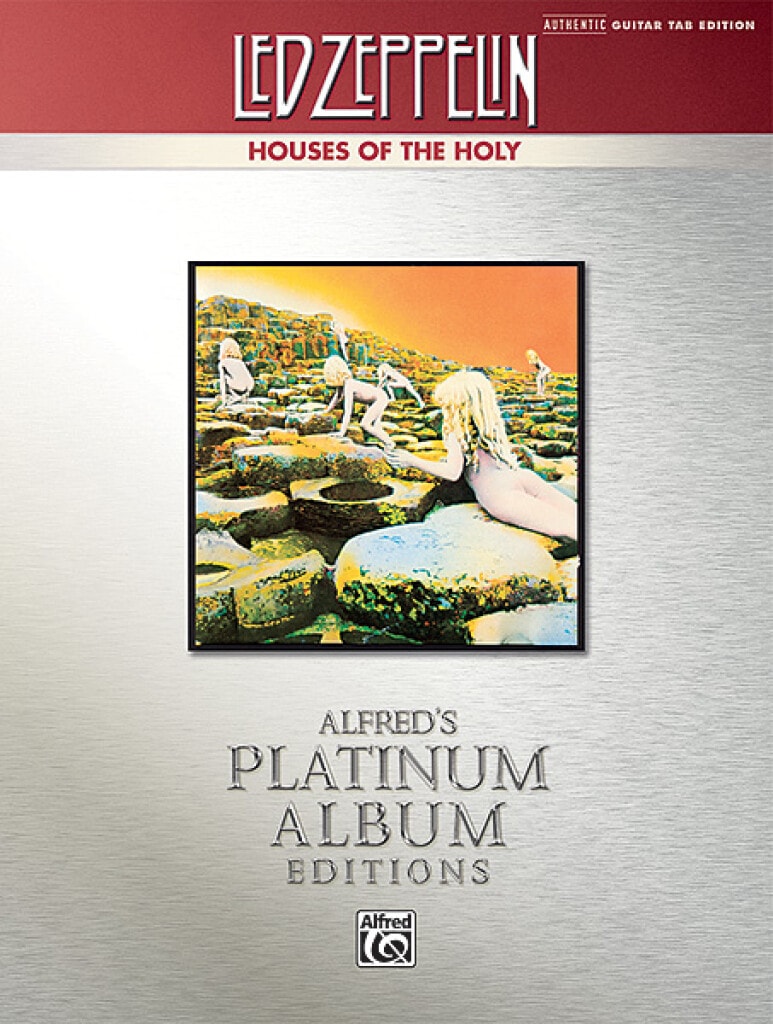ALFRED PUBLISHING LED ZEPPELIN - HOUSES OF THE HOLY - GUITAR TAB 
