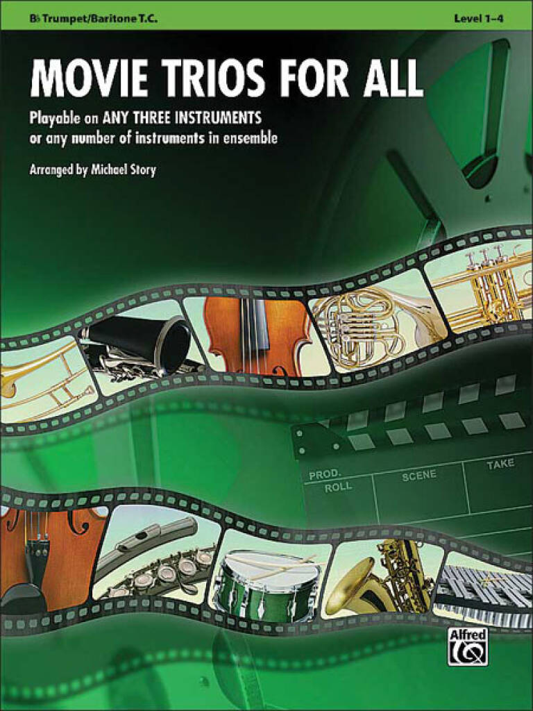 ALFRED PUBLISHING Story Michael - Movie Trios For All - Trompette