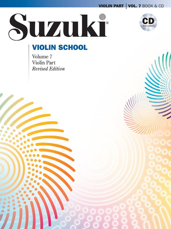 ALFRED PUBLISHING SUZUKI - VIOLIN SCHOOL VOL.7 + CD - REVISED EDITION