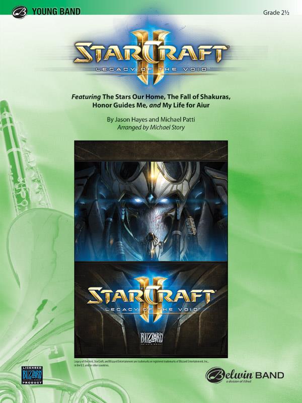 ALFRED PUBLISHING HAYES M. - STARCRAFT II LEGACY TO THE VOID - SCORE & PARTS