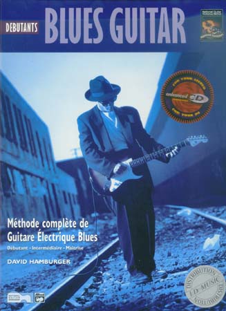 ALFRED PUBLISHING Blues Guitare Debutant Tab + CD - David Hamburger