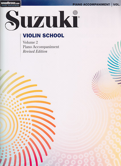 ALFRED PUBLISHING SUZUKI VIOLIN SCHOOL PIANO PART VOL.2 REV. EDITION