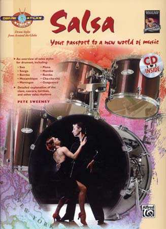 ALFRED PUBLISHING SWEENEY PETE - DRUM ATLAS SALSA + CD