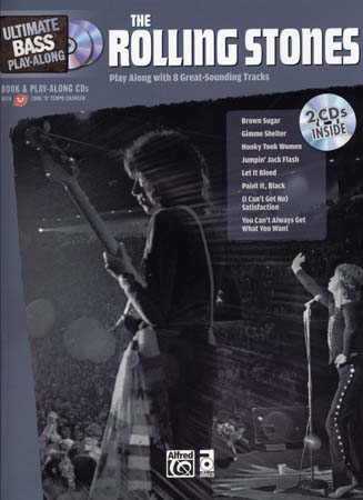 ALFRED PUBLISHING ROLLING STONES, THE - ULTIMATE BASS PLAY ALONG + 2 CD - BASSE