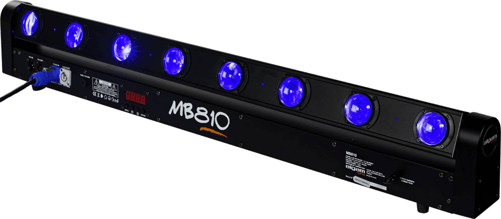 MB 810 - BARRE 8 LEDS MOTORISES RGBW