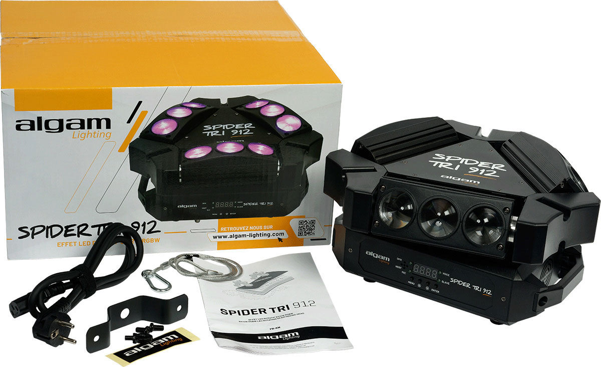 ALGAM LIGHTING Spider Tri 912