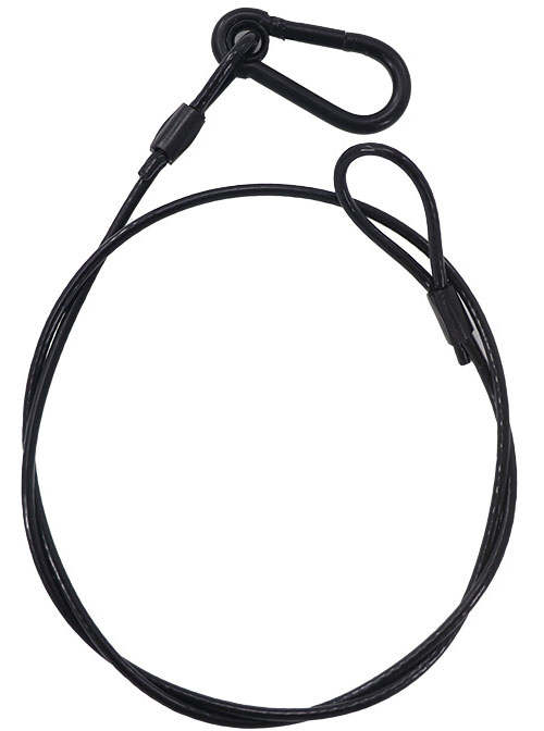 ALGAM LIGHTING SLING 3MM 75CM BLACK