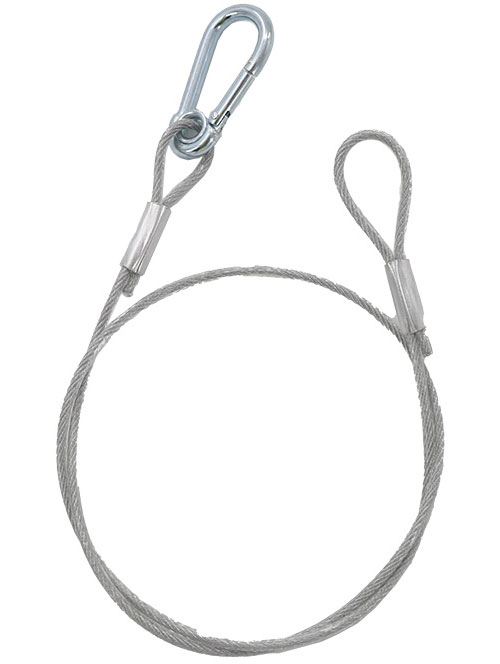 ALGAM LIGHTING SLING 3MM 75CM SILVER